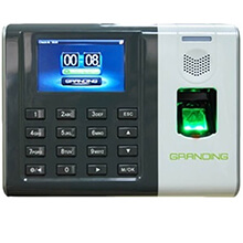 Máy chấm công vân tay và thẻ cảm ứng Granding DG-100