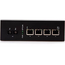 4-port 10/100Mbps Industrial Fiber Unmanaged Switch BTON BT-I914SM-D