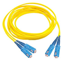 SC-SC 9/125 Single Mode Duplex Fibre Patch Cable VIVANCO VCFCSCDPS2LS3