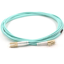 LC-LC OM3 50/125 Multimode Duplex Fibre Patch Cable VIVANCO VCFCLCDPM3LS3