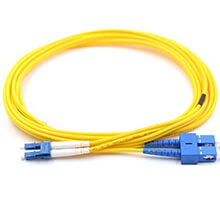 SC-LC OS2 9/125 Single Mode Duplex Fibre Patch Cable VIVANCO VCFCCLDPS2LS3