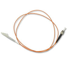 ST/PC-LC/PC OM3 Multimode Simplex Fibre Patch Cable VIVANCO VCFCLTSPM3LS3