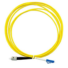ST/PC-LC/PC OS2 Single Mode Simplex Fibre Patch Cable VIVANCO VCFCLTSPS2LS3