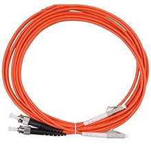 ST/PC-LC/PC OM2 Multimode Duplex Fibre Patch Cable VIVANCO VCFCLTDPM2LS3