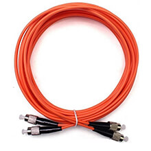 FC/PC-FC/PC OM3 Multimode Duplex Fibre Patch Cable VIVANCO VCFCFCDPM3LS3