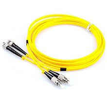 ST/PC-FC/PC OS2 Single Mode Simplex Fibre Patch Cable VIVANCO VCFCTFDPS2LS3