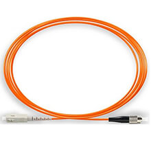 SC/PC-FC/PC OM2 Multimode Simplex Fibre Patch Cable VIVANCO VCFCSFSPM2LS3