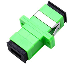 SC/APC Single Mode Simplex Adaptor VIVANCO VCFJSCSSAN