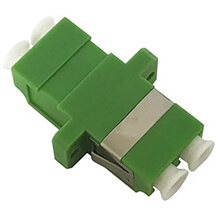 LC/APC Single Mode Duplex Adaptor VIVANCO VCFJLCSDAN