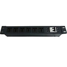Ổ điện 6 port có CB chuẩn 19 inch TCN-P6CB