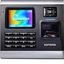 Máy chấm công, kiểm soát cửa bằng vân tay và thẻ SUPREMA BioStation BSH-OC
