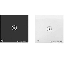 Công tắc cảm ứng hẹn giờ 1 nút KAWA CT1V-WIFI(B/W)