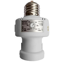 Đui đèn cảm ứng ánh sáng KAWA LSE27-Time