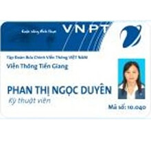 Thẻ Nhân Viên có Chip cảm ứng