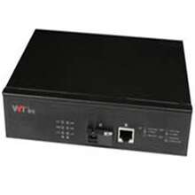 1-port 10/100/1000Base-T(X)+1-port 1000Base PoE Switch WINTOP YT-MC102-1GF1GT-AT