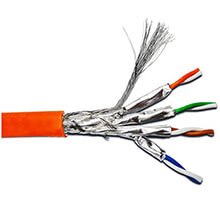 Cáp mạng Cat.7A S/FTP 4 pair VIVANCO VPCASF7A4LSO3