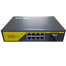 8-port 10/100/1000Mbps PoE Switch BTON BT-D6208GE-20