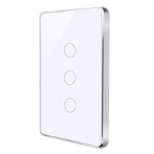 Thiết bị thông minh SmartZ | Công tắc thông minh cảm ứng 3 nút viền kim loại SmartZ WZ1