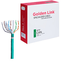 Cáp mạng Cat6 SFTP Golden Link TW1104-100 (100m)