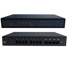 Cổng giao tiếp 8FXS Analog VoIP XORCOM GW0005