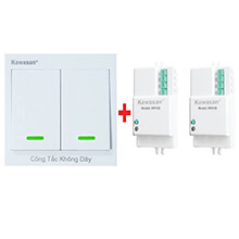 Bộ công tắc điều khiển từ xa KAWA 2RF01D-RCT2