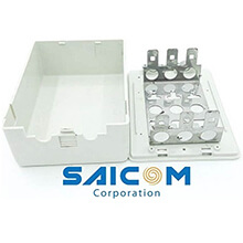 Hộp tập điểm đế inox SAICOM 10P-30P MC30 (150x100x55)