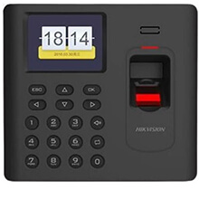 Máy chấm công vân tay, thẻ HIKVISION DS-K1A802AEF-B