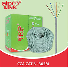Cáp mạng Aipoo Link CAT6 UTP CCA