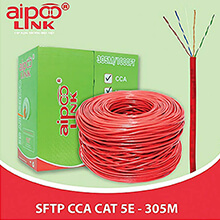 Cáp mạng Aipoo Link CAT5e SFTP CCA