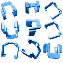 Modular Plug Color COMMSCOPE (2843022-6)