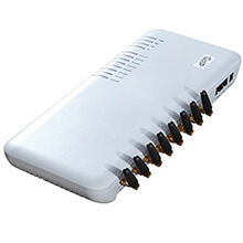 Thiết bị mạng GSM 8 kênh SIM di động GoIP GoIP8