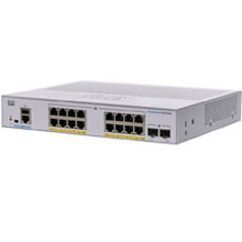 16-port GE PoE Managed Switch CISCO CBS350-16FP-2G-EU