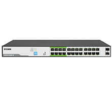 24-Port 10/100 PoE Switch D-Link DES-F1026P-E