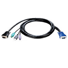 3m PS2 KVM cable for KVM-440/450 switch D-Link KVM-402