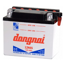 Ắc quy Đồng Nai Pinaco | Ắc quy xe máy 12V-4Ah Đồng Nai Pinaco 12N4S