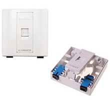 Optical Fiber Multimedia Box VIVANCO VCFP8032