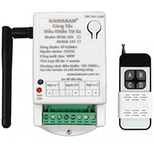 Công tắc điều khiển từ xa 2 kênh KAWA RF2K-12V-RM4B