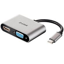 USB-C to HDMI/VGA Adapter D-Link DUB-V210