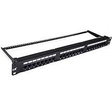 Patch Panel 24P Unshielded LS Cat6 (LS-PP-UC6-24P-WM-EC)
