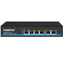 4-Port FE PoE Switch HASIVO S600P-4F-2F-AI