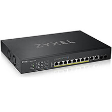 8-port Multi-Gigabit+ 2-port 10GbE + 2-port SFP+ PoE Smart Managed Switch ZyXEL XS1930-12HP