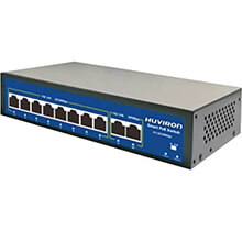 8-port 10/100M PoE Switch HUVIRON F-SP3-8F2F-BL