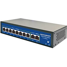 8-port 10/100M PoE Switch HUVIRON F-SP3-8F2G-BL