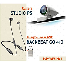 Poly Studio P5 & BackBeat Go 410 (WFH-01)
