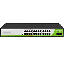 24-Port Gigabit PoE Switch ZKTeco PE242-300-G
