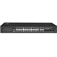 24-port GE Managed Switch G-NET G-MES-4GXC24GT-SFP