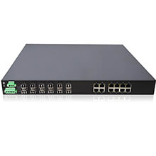 Unmanaged Industrial Rack-Mount Switch WINTOP YT-CM6124-12GF12GT
