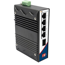 4-port 10/100Base-T(X) Industrial DIN-Rail Switch WINTOP YT-RS235-1F4T (SFP)
