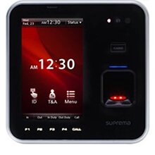 Máy chấm công nhận dạng khuôn mặt, vân tay và thẻ SUPREMA Biostation-T2 BST2R-OC