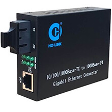 Bộ chuyển đổi quang điện 10/100/1000Mbps Single Fiber HO-LINK HL-2211S-20